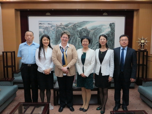 吴慧副校长会见玛校代表团 吴慧副校长会见玛校代表团
