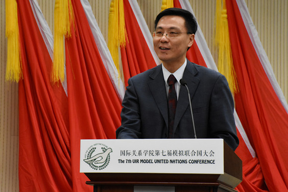 照片五 陶坚校长致辞并宣布大会开幕 照片五 陶坚校长致辞并宣布大会开幕